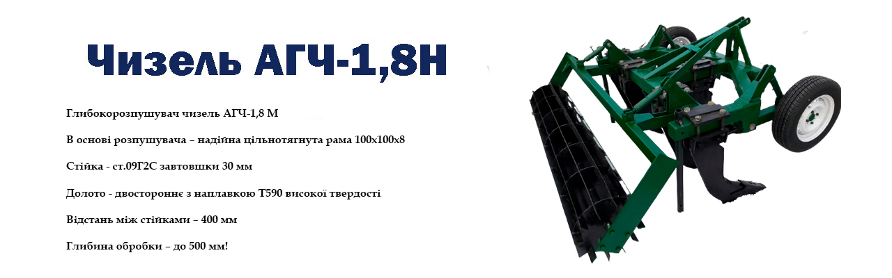 Чизель 1,8