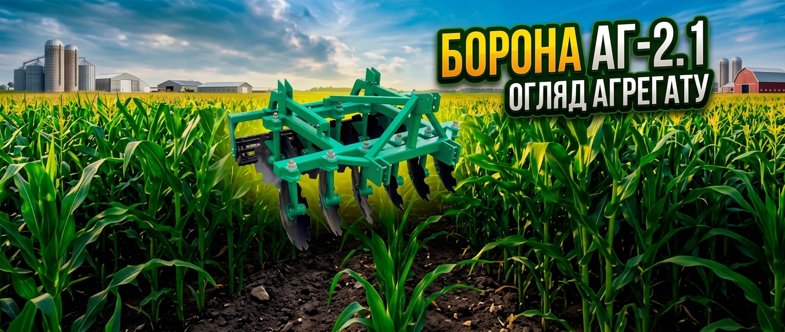 Борона дискова АГ-2.1